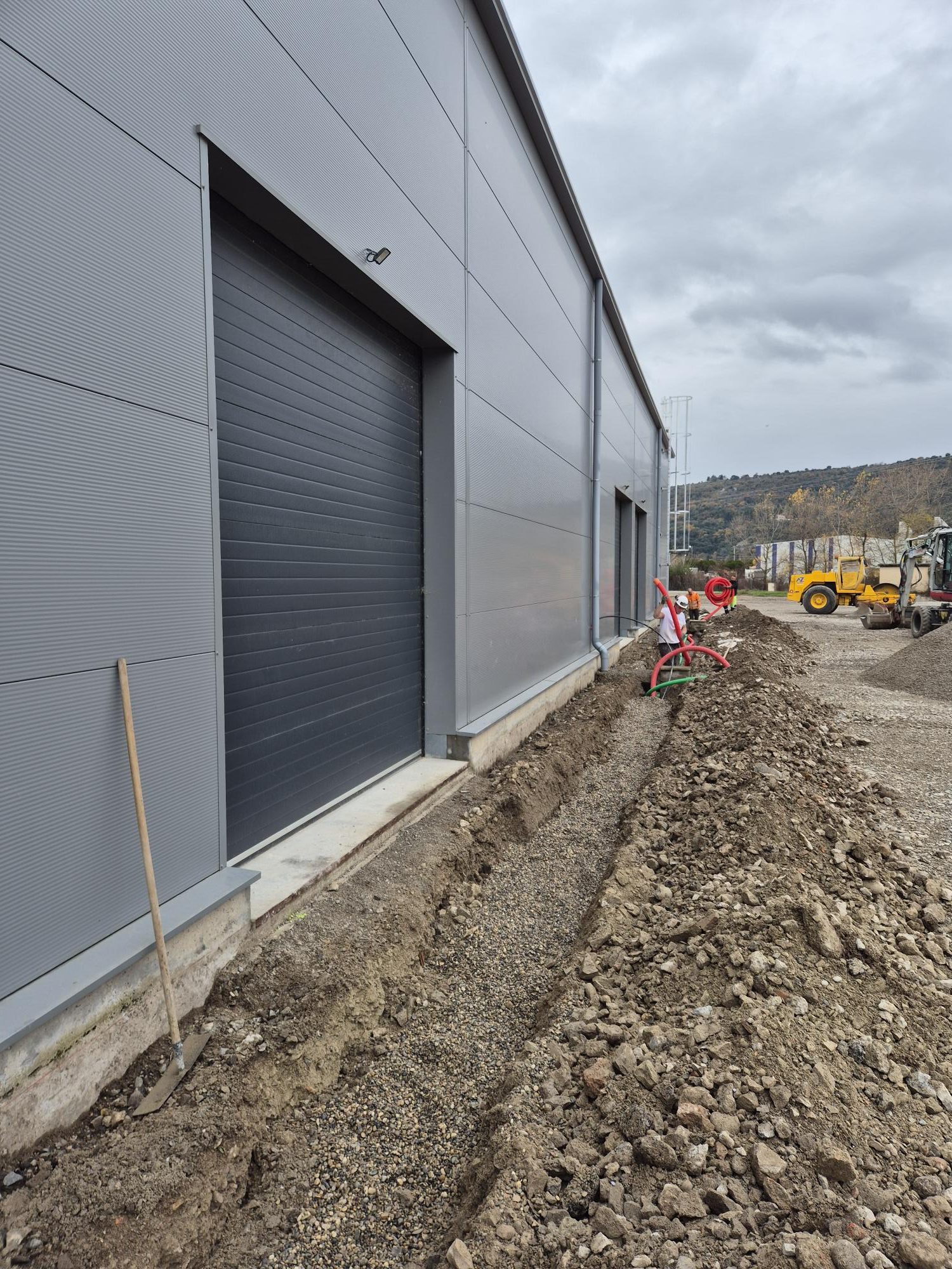 Copac Sud-Est au Pouzin travaux d'aménagement