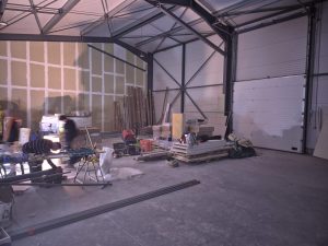 Copac Sud-Est au Pouzin travaux d'aménagement atelier