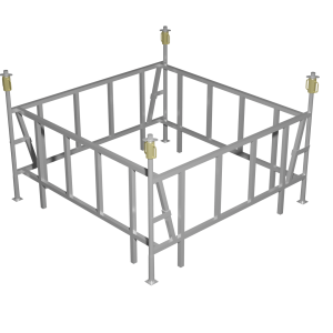 Shoring frame