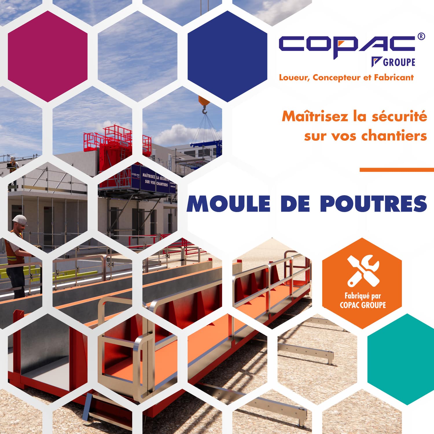 Notre moule de poutre retenu comme innovant par Béton[s] le Magazine (n° 104, février 2023)