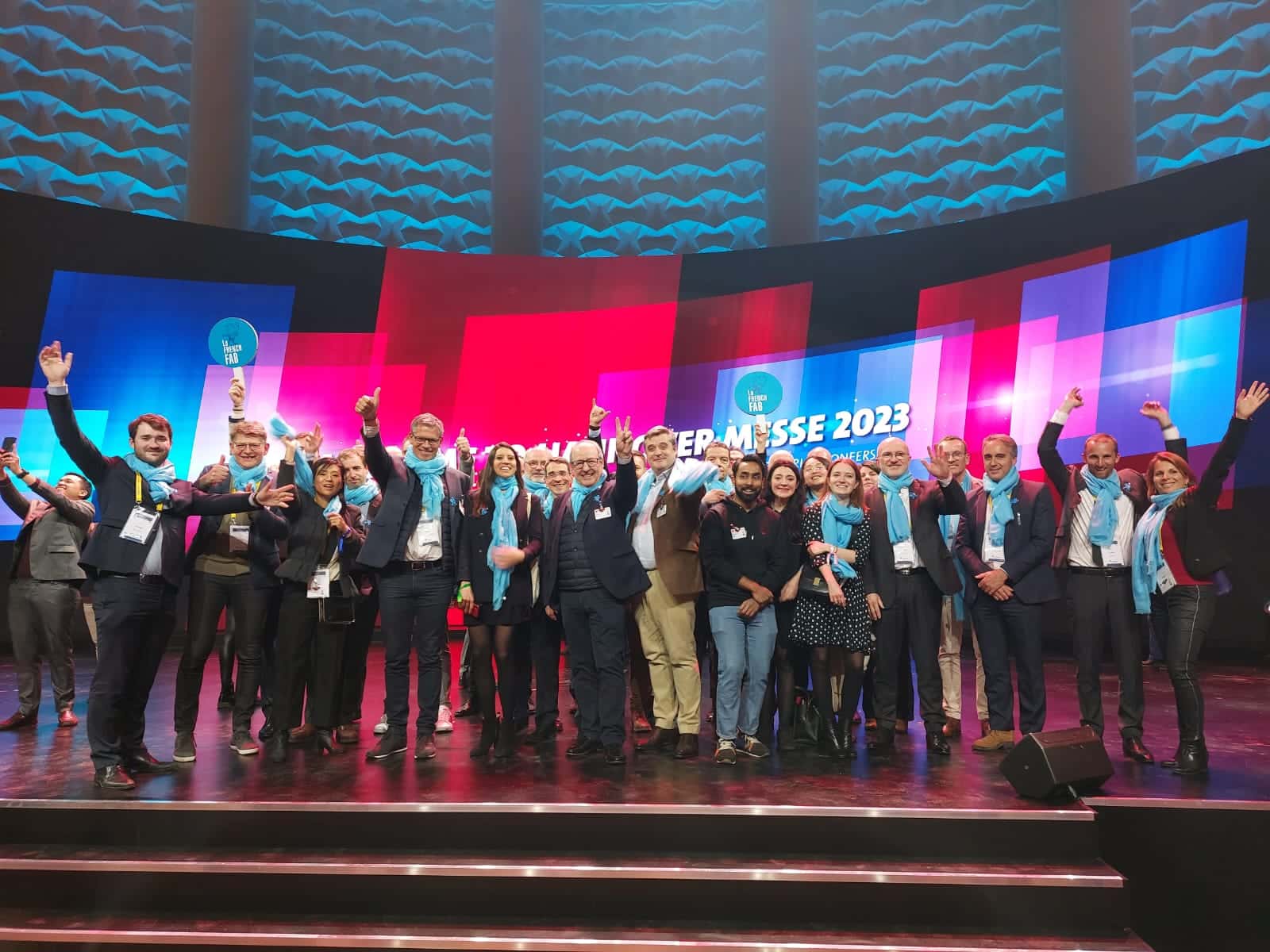 Copac avec la Mission Learn & Pick organisée par la BPI à la Hannover Messe 23