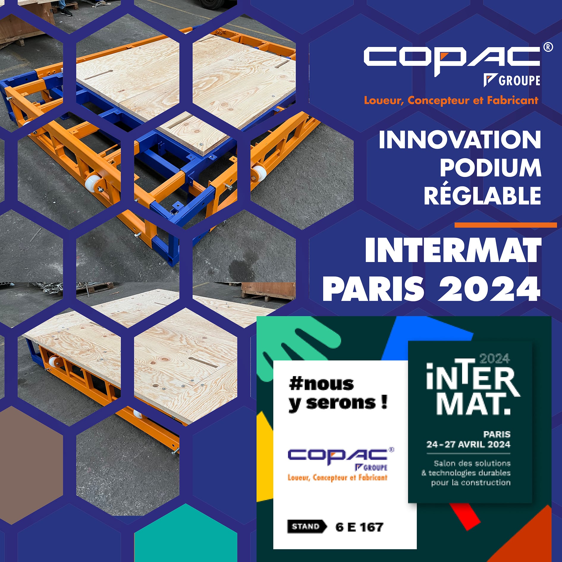 À la Pointe de l&rsquo;Innovation : Le Podium Réglable COPAC