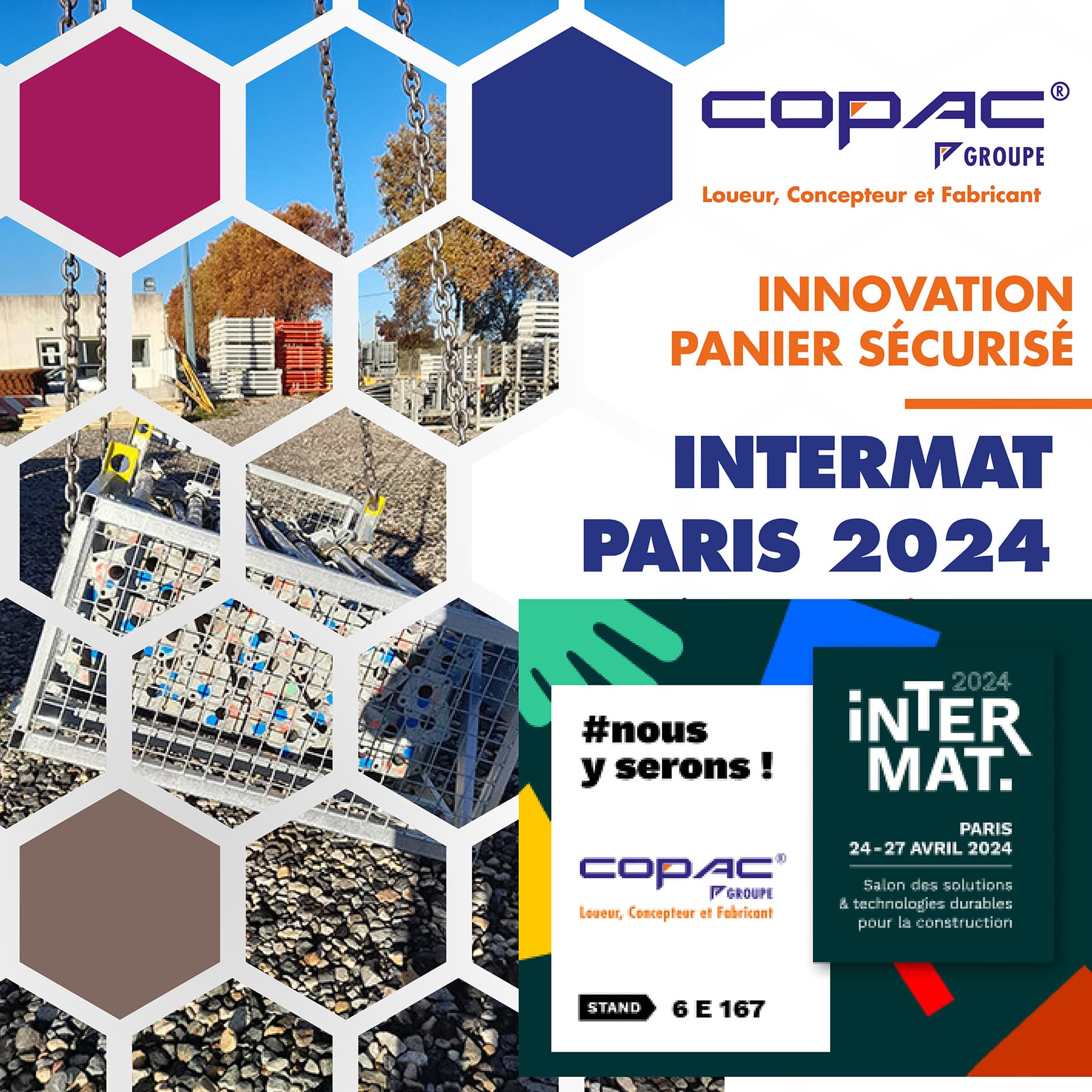 Les nouvelles Avancées COPAC en Sécurité sur Chantier : les paniers sécurisés  ️
