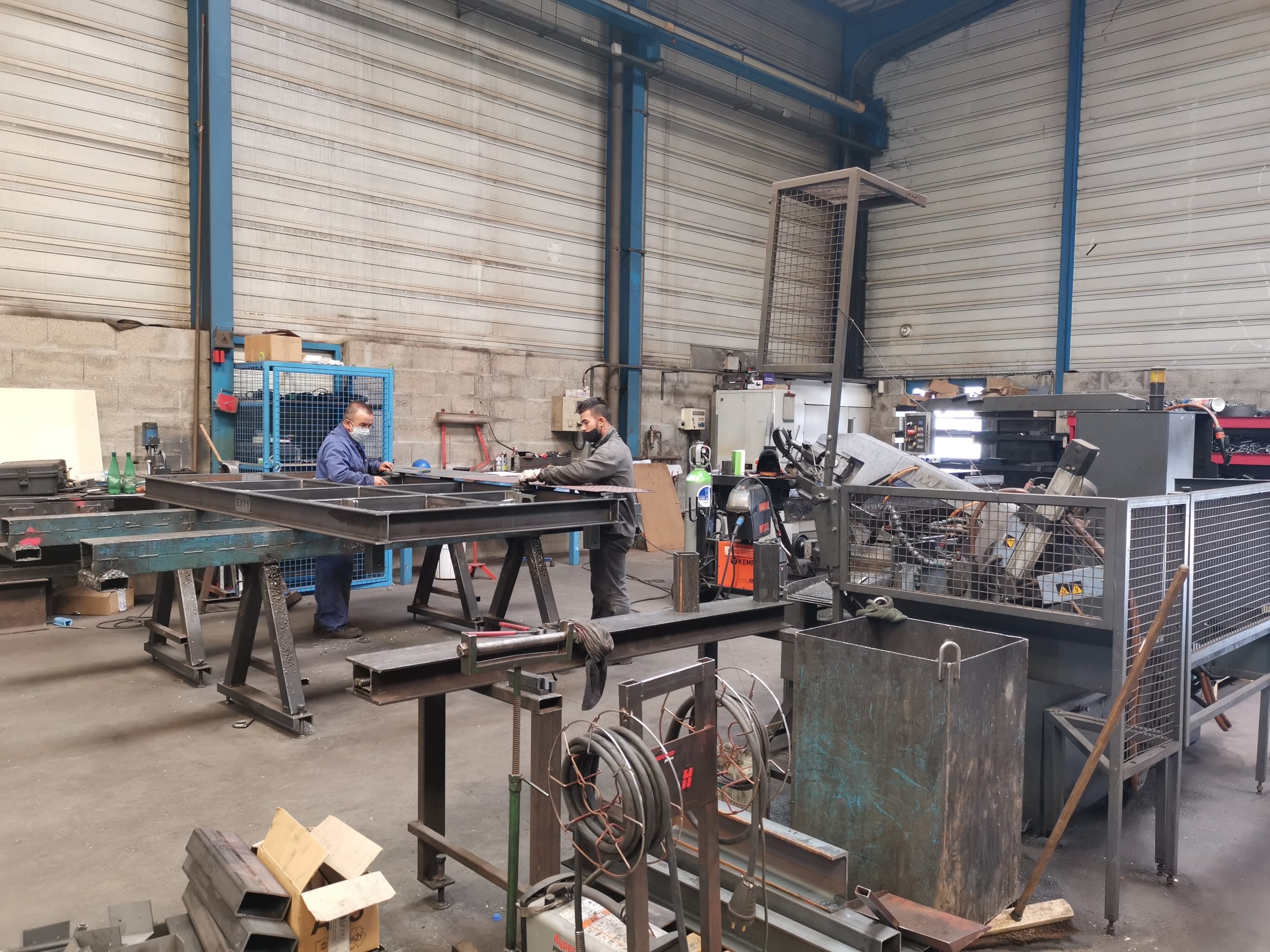fabrication de coffrages en acier par ecmat copac à lyon