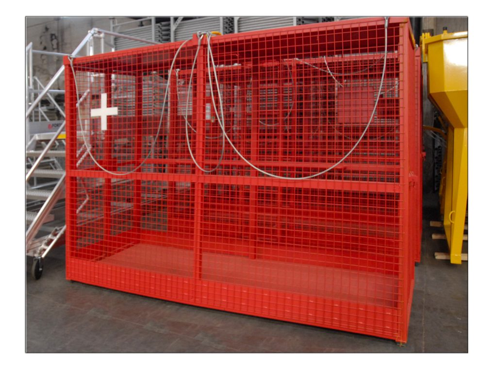 Nacelle de secours