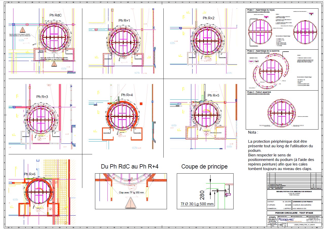 plan de calepinage
