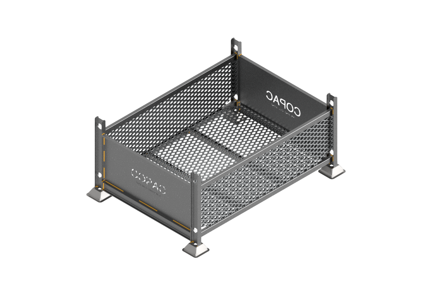 panier de rangement grillagé
