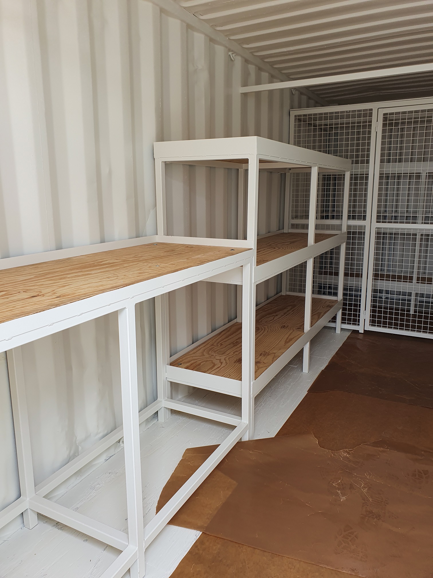 Aménagement de container
