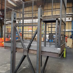 Châssis grue de protection