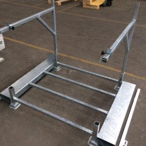 Panier de stockage garde corps