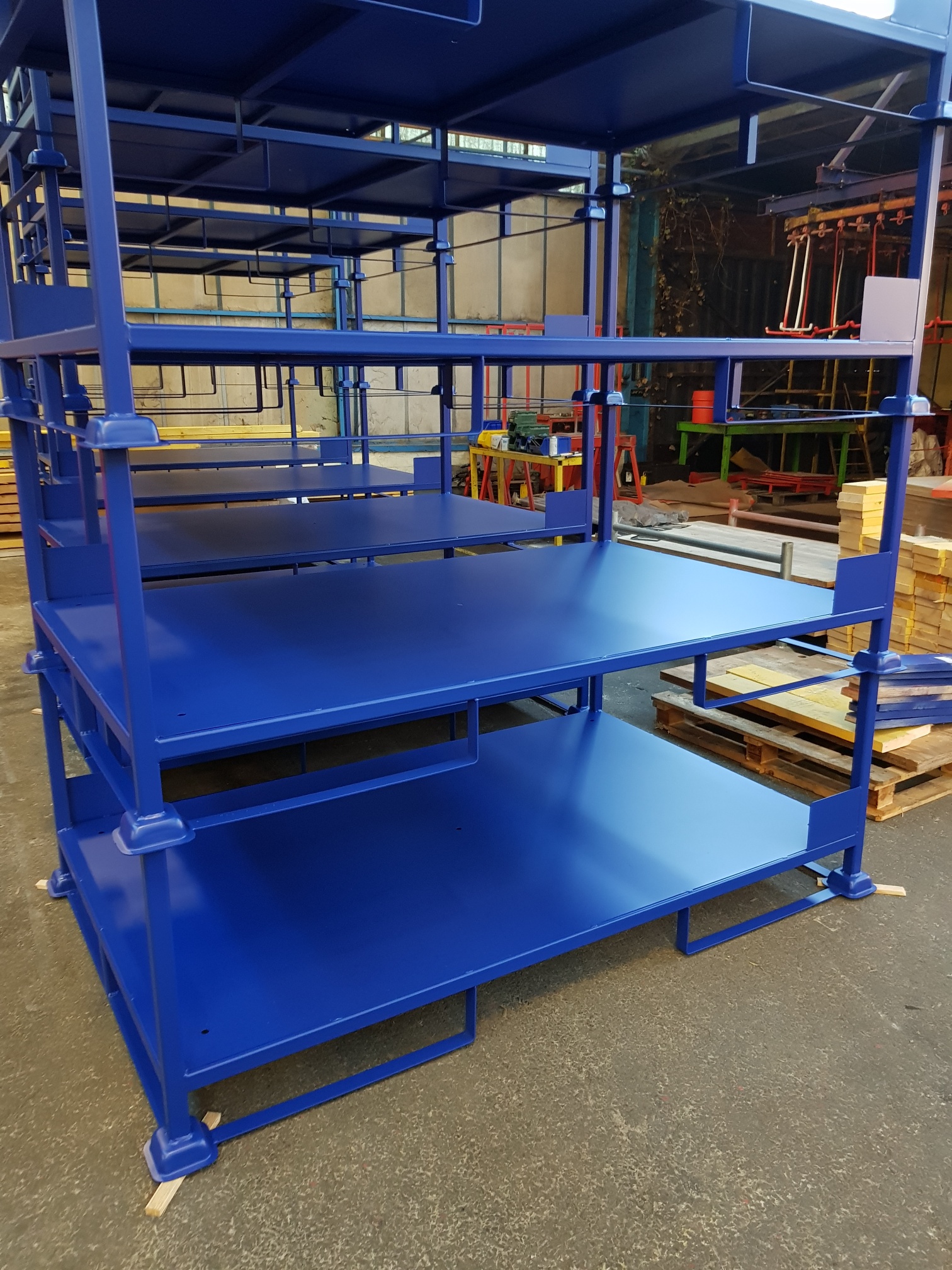 Panier de stockage et production