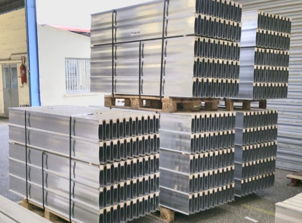 Poutrelle aluminium