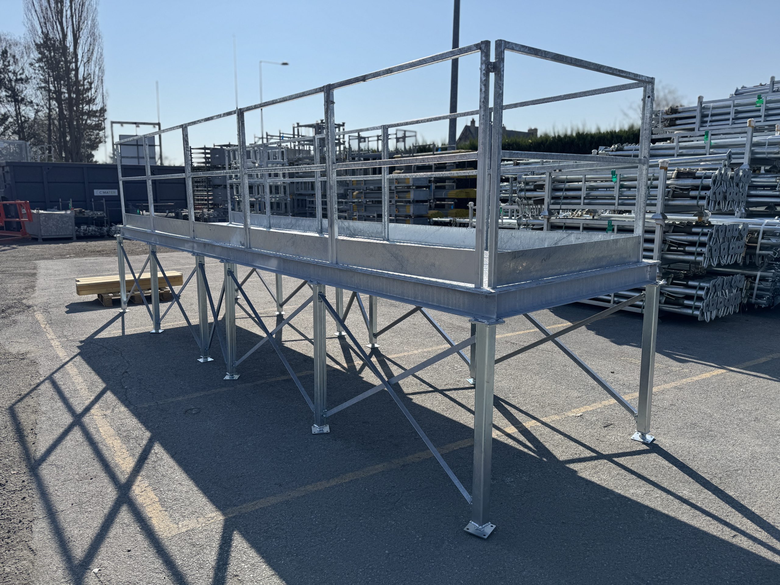 Extension de quai de déchargement