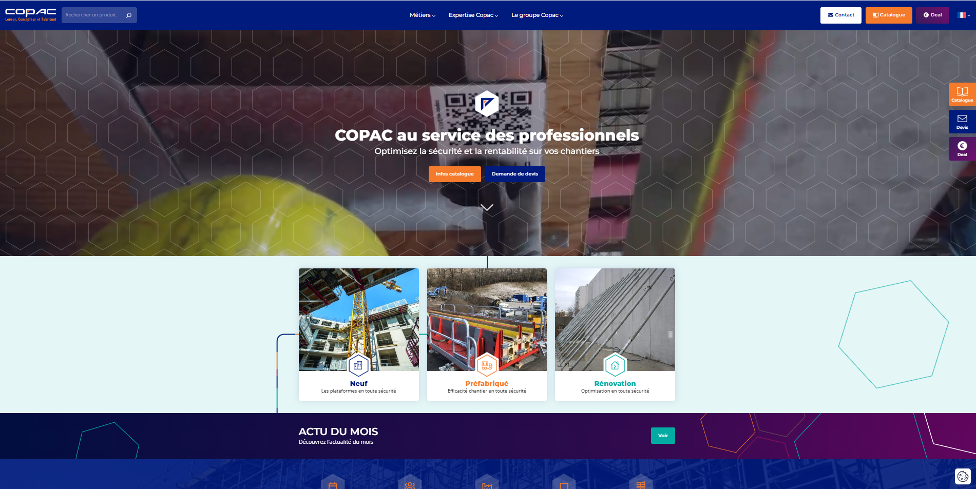 Il est arrivé ! Le nouveau site tout-terrain de Copac est désormais opérationnel !